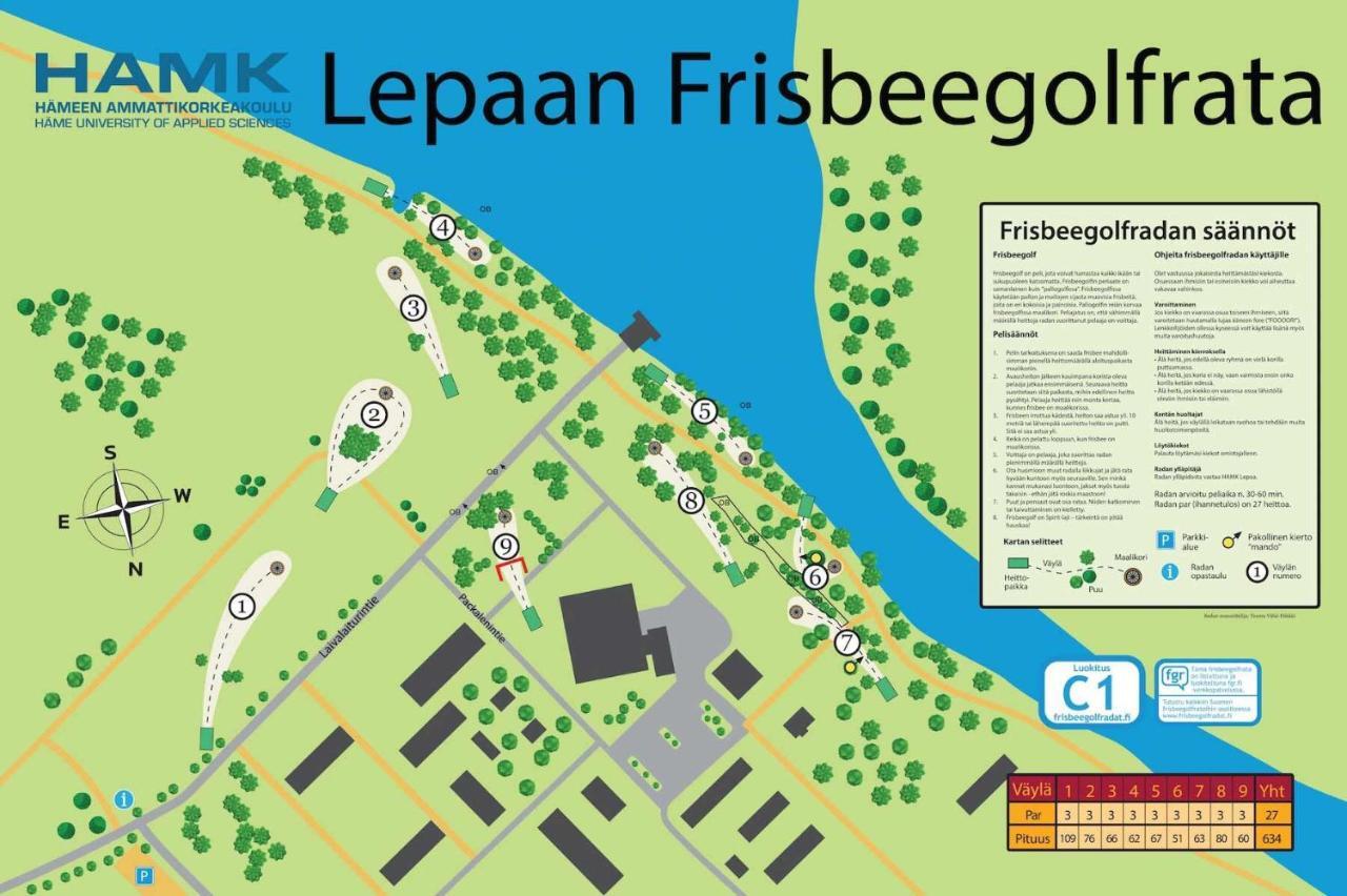 Lepaan Kesahostelli Exterior foto